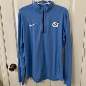 Nike Dry Fit UNC Quarter Zip.